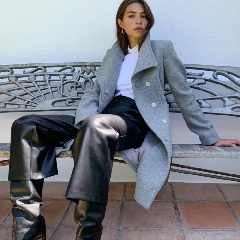 Babaton CONEY PANT - Vegan leather